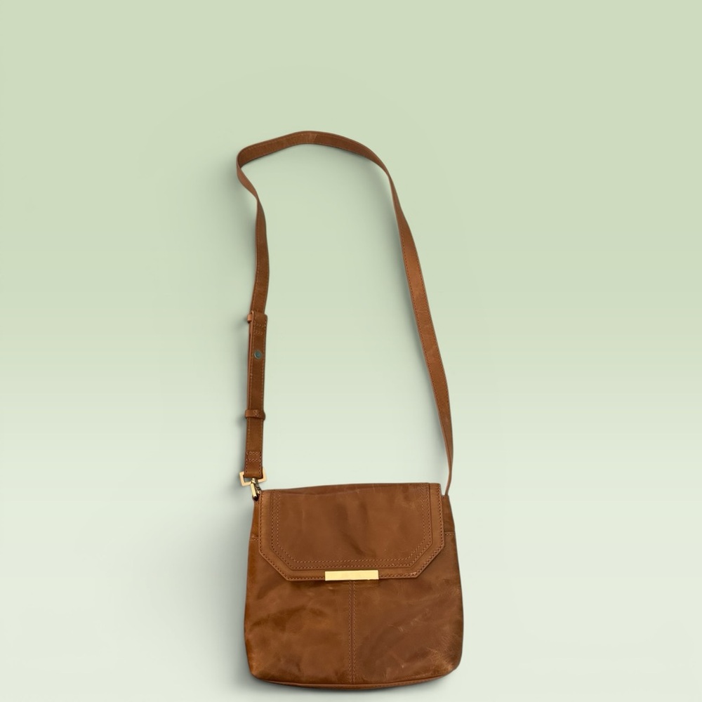 Kenneth Cole Classic Brown Crossbody Shoulder Bag